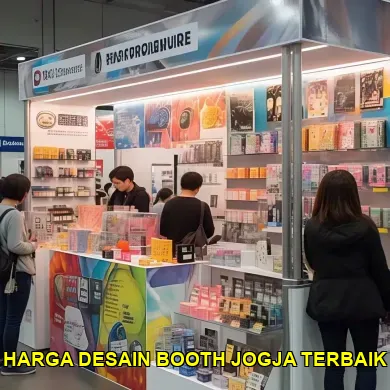 harga desain booth jogja terbaik